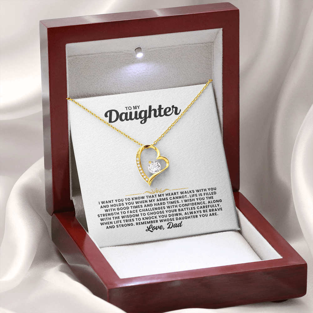 To My Daughter - Love Dad - Beautiful Gift Set - LK016