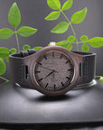 To My Dad - Wood Watch with Engraving Gift