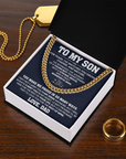 To My Son - Cuban Link Chain Gift