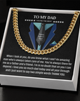 To My Dad - Cuban Link Chain Gift