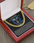 To My Dad - Cuban Link Chain Gift