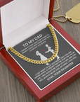 To My Dad - Cuban Link Chain Gift
