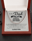 To My Dad - Cuban Link Chain Gift