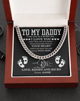 To My Dad - Cuban Link Chain Gift