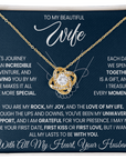 To My Wife - Love Knot Necklace Gift