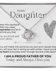 To My Daughter - I Am Proud Father of You - Beautiful Gift Set - LK003