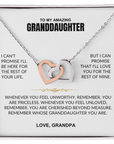 To My Granddaughter - Personalized Beautiful Gift Set - LK010GD
