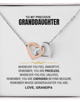 To My Granddaughter - Personalized Beautiful Gift Set - LK011GD