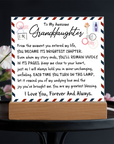 To My Wife - Acrylic Square Plaque Gift