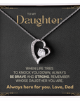 To My Daughter - Love Dad - Beautiful Gift Set - LK004
