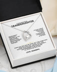 To My Granddaughter - Personalized Beautiful Gift Set - LK012GD2