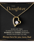 To My Daughter - Love Dad - Beautiful Gift Set - LK004