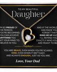 To My Daughter - Love Your Dad - Beautiful Gift Set - LK002