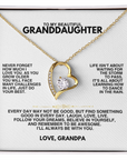 To My Granddaughter - Personalized Beautiful Gift Set - LK012GD2