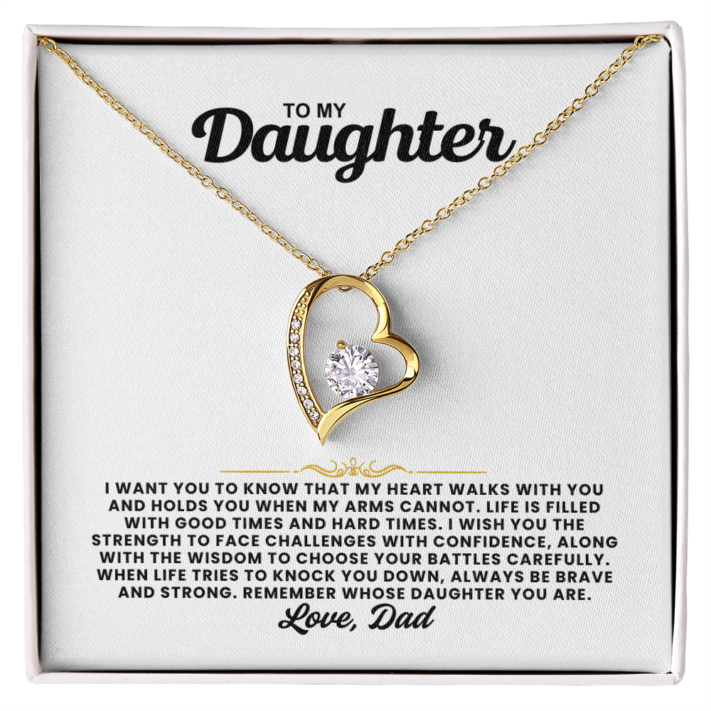 To My Daughter - Love Dad - Beautiful Gift Set - LK016