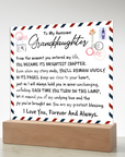 To My Wife - Acrylic Square Plaque Gift