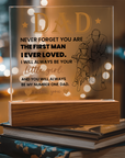 To My Dad - Acrylic Square Plaque Gift