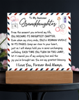 To My Wife - Acrylic Square Plaque Gift