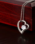 To My Beautiful Daughter - Love Dad - Forever Love Necklace Gift Set - LK005