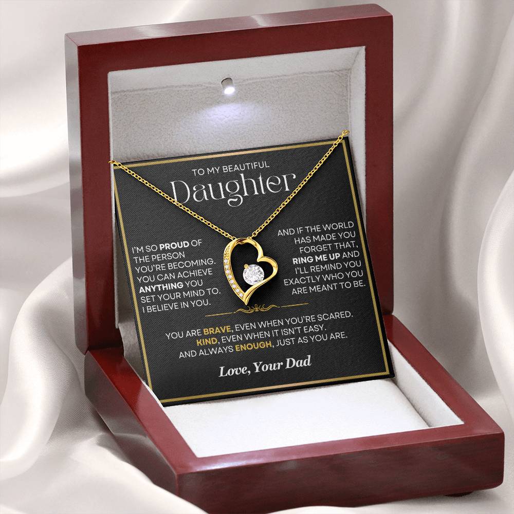 To My Daughter - Love Your Dad - Beautiful Gift Set - LK002