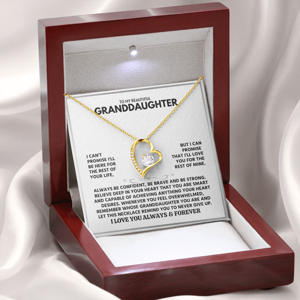 To My Granddaughter - Personalized Beautiful Gift Set - LK017GD