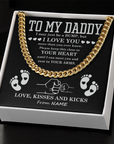 To My Dad - Cuban Link Chain Gift