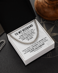 To My Husband - Cuban Link Chain Gift