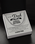 To My Dad - Cuban Link Chain Gift