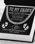 To My Dad - Cuban Link Chain Gift