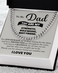 To My Dad - Cuban Link Chain Gift