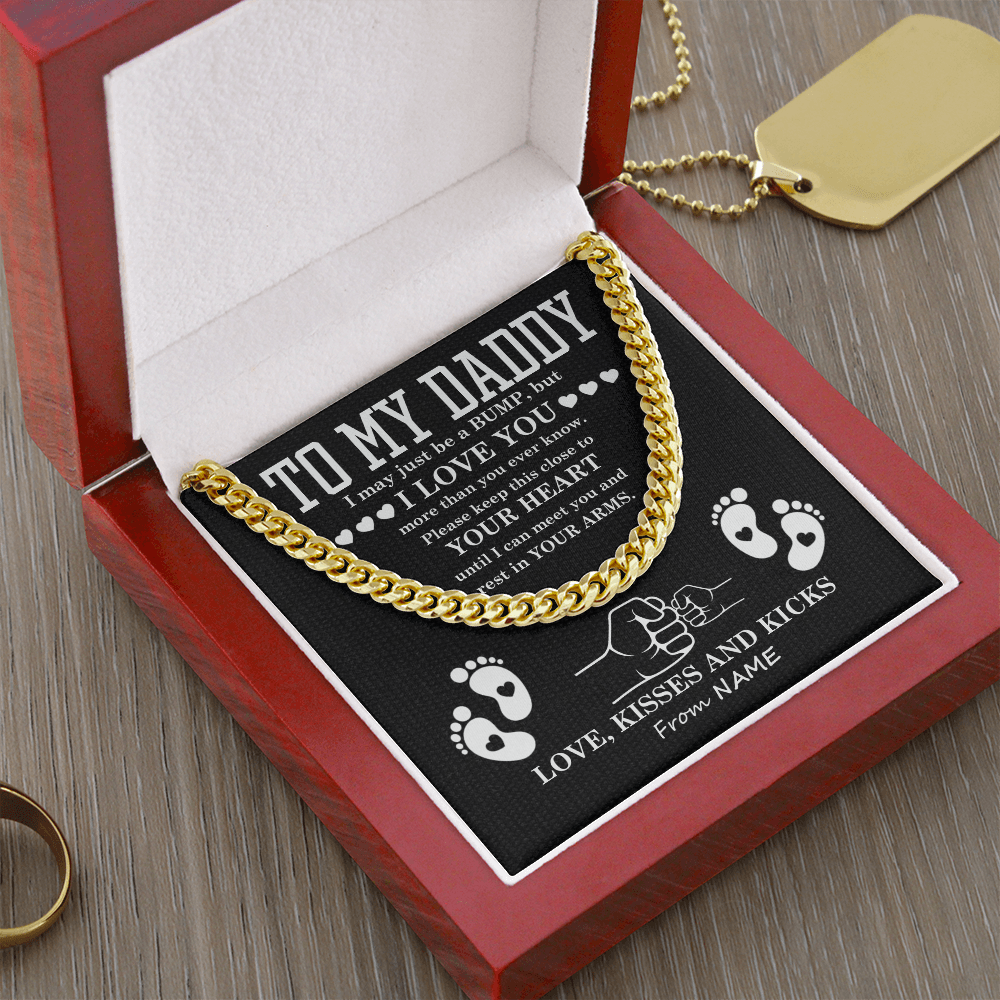 To My Dad - Cuban Link Chain Gift