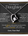 To My Daughter - Love Your Dad - Beautiful Gift Set - LK002