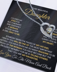 To My Daughter - Forever Love Necklace Gift