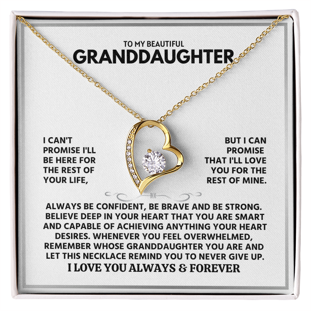To My Granddaughter - Personalized Beautiful Gift Set - LK017GD