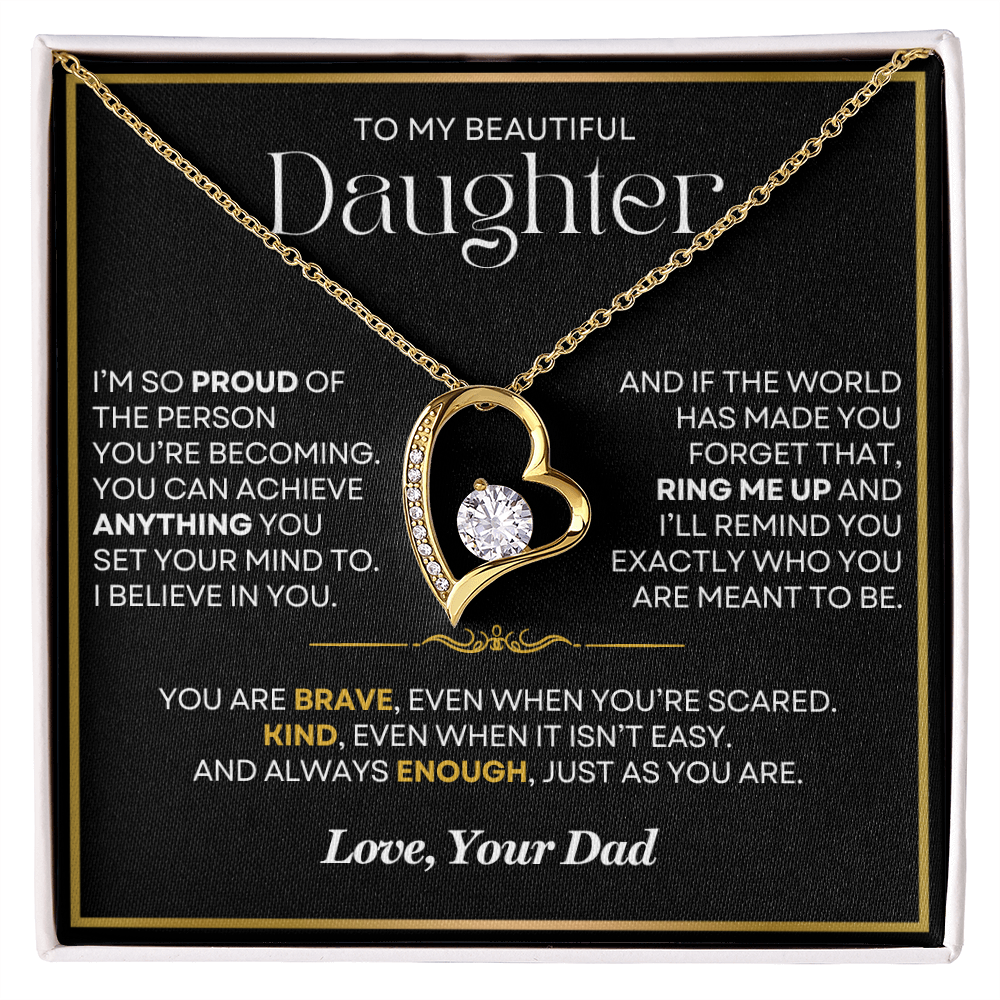 To My Daughter - Love Your Dad - Beautiful Gift Set - LK002