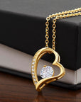 To My Beautiful Daughter - Love Dad - Forever Love Necklace Gift Set - LK005