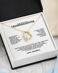 To My Granddaughter - Personalized Beautiful Gift Set - LK012GD2