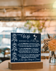 To My Wife - Acrylic Square Plaque Gift